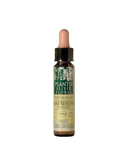 Flores De Bach Madreselva-16 Elixir Floral Eco 10 ml de elixir floral Plantis