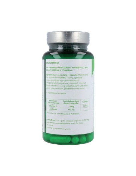 Lactoferrina 60 cápsulas de 150mg Naturlider