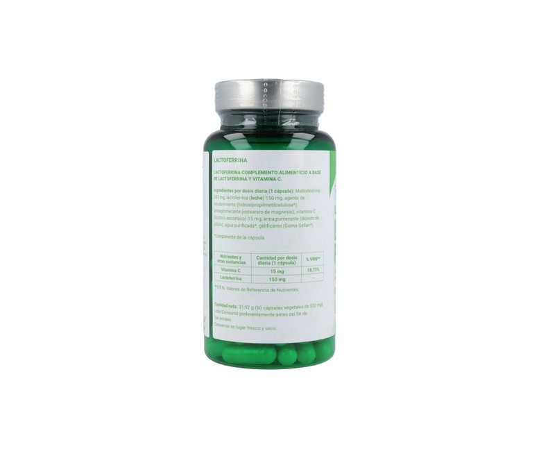 Lactoferrina 60 cápsulas de 150mg Naturlider