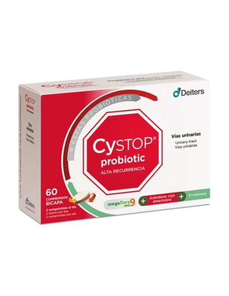 Cystop Probiotic Megaflora Evo 9 60 comprimidos Deiters
