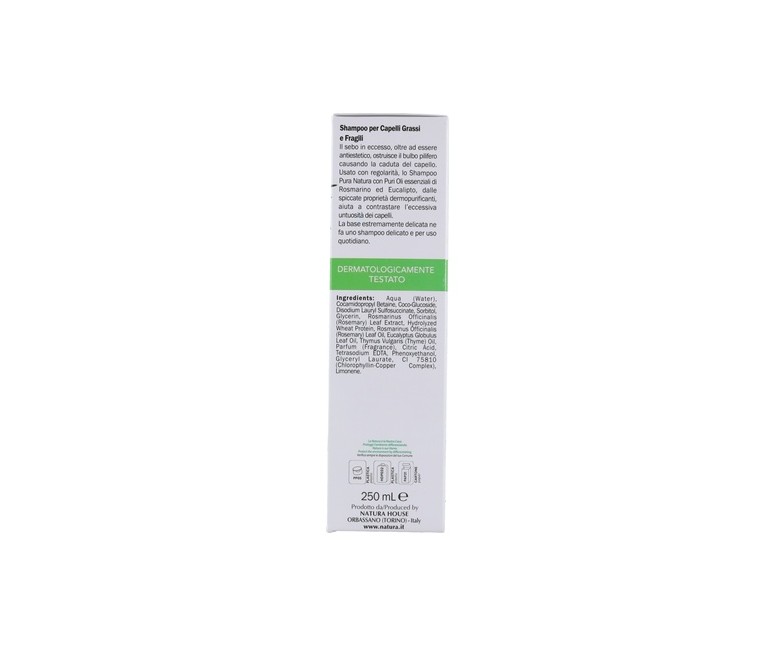 Champú Romero Graso Frágil 250 ml Natura House