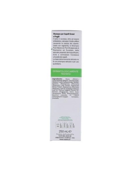 Champú Romero Graso Frágil 250 ml Natura House
