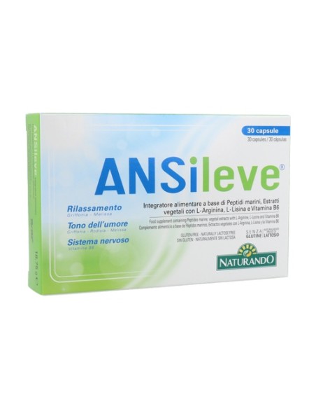 Ansileve equilibrio emocional 30 cápsulas Naturando