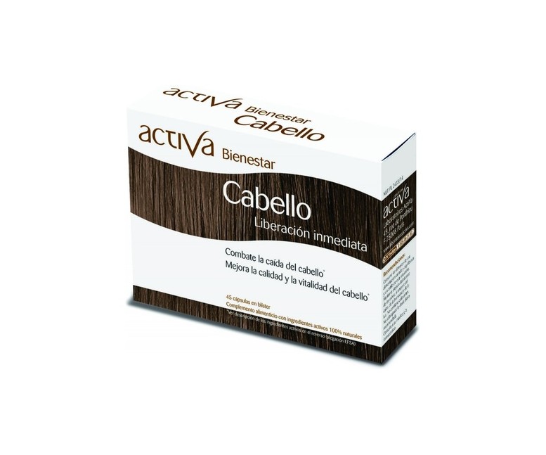 Bienestar cabello 45 cápsulas vegetales Activa
