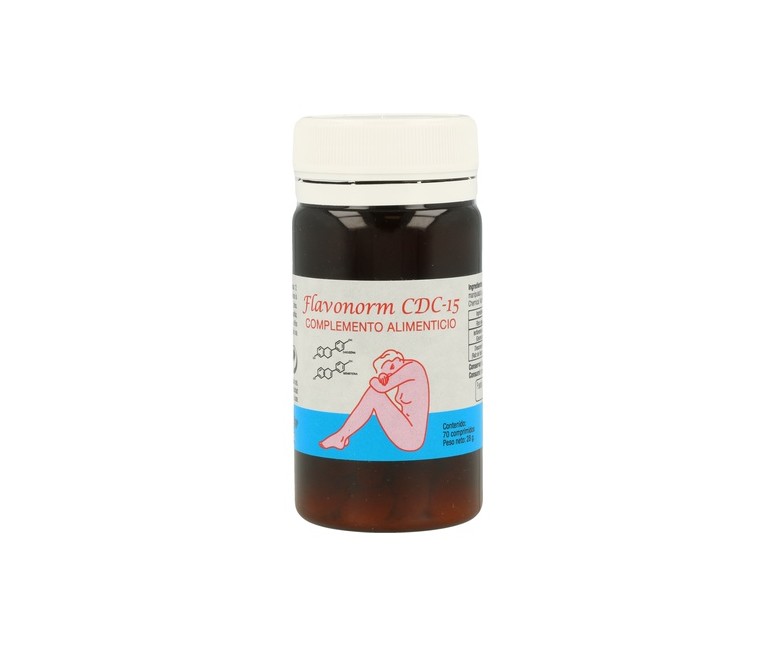 Cdc 15 Flavonorm (Isoflavonas de Soja con Ñame) 70 comprimidos de 400mg Bellsola