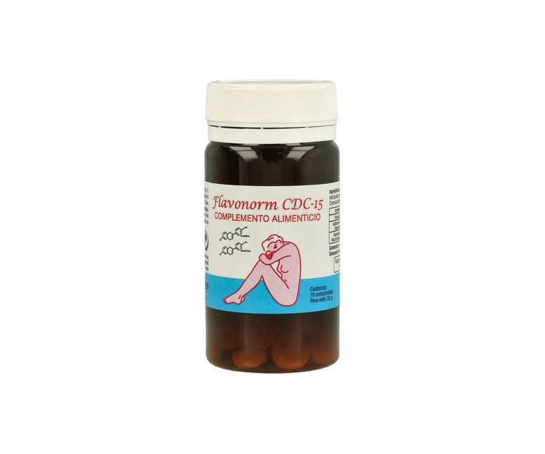 Cdc 15 Flavonorm (Isoflavonas de Soja con Ñame) 70 comprimidos de 400mg Bellsola