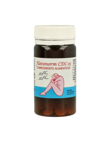 Cdc 15 Flavonorm (Isoflavonas de Soja con Ñame) 70 comprimidos de 400mg Bellsola