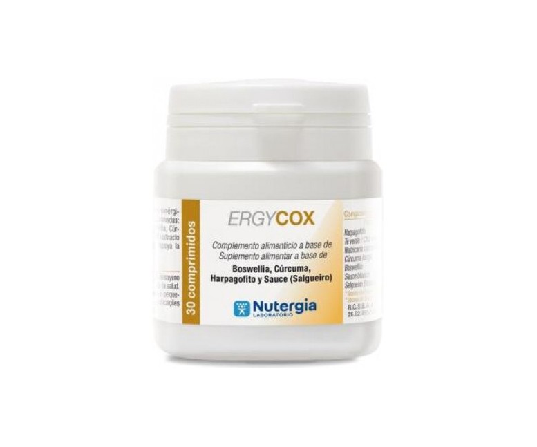 Ergycox articulaciones 30 comprimidos Nutergia