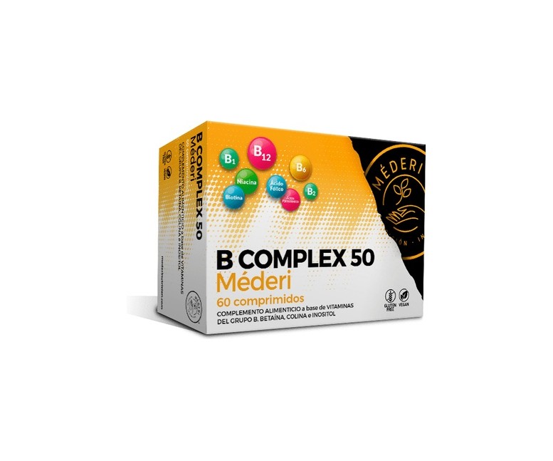B Complex 50 60 comprimidos Méderi