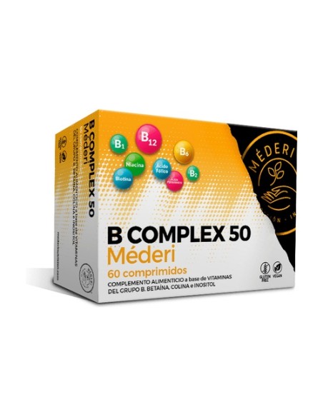 B Complex 50 60 comprimidos Méderi