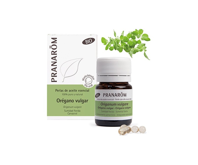 Perlas Orégano vulgar Bio 60 perlas Pranarom