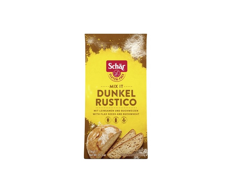Harina rústica sin gluten 1 kg Schär