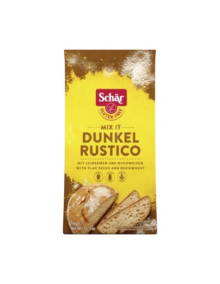 Harina rústica sin gluten 1 kg Schär