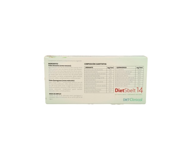 Diet Sbelt 14 14 viales Diet Clinical