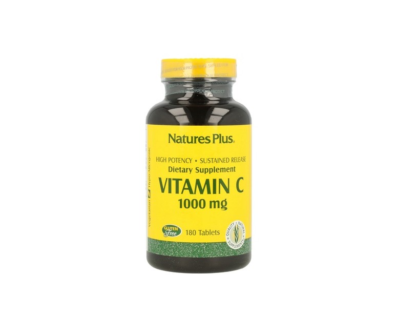 Super Vitamina C con Escaramujo 180 comprimidos de 1000mg Natures Plus