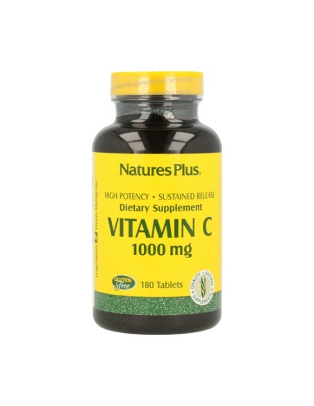 Super Vitamina C con Escaramujo 180 comprimidos de 1000mg Natures Plus