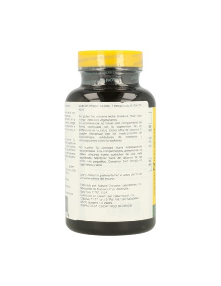 Super Vitamina C con Escaramujo 180 comprimidos de 1000mg Natures Plus