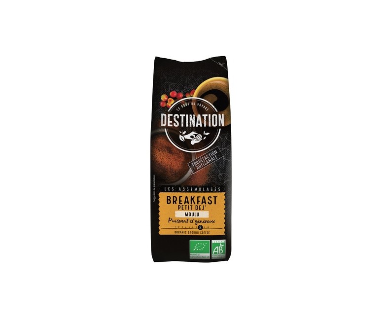 Café Molido para Desayuno Bio 250 g Destination Bio