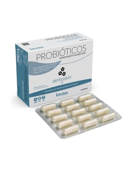 Probioticos derboskin 30 cápsulas Derbós