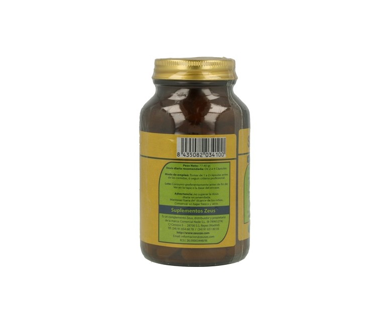 Sinergia 90 cápsulas de 860mg Zeus