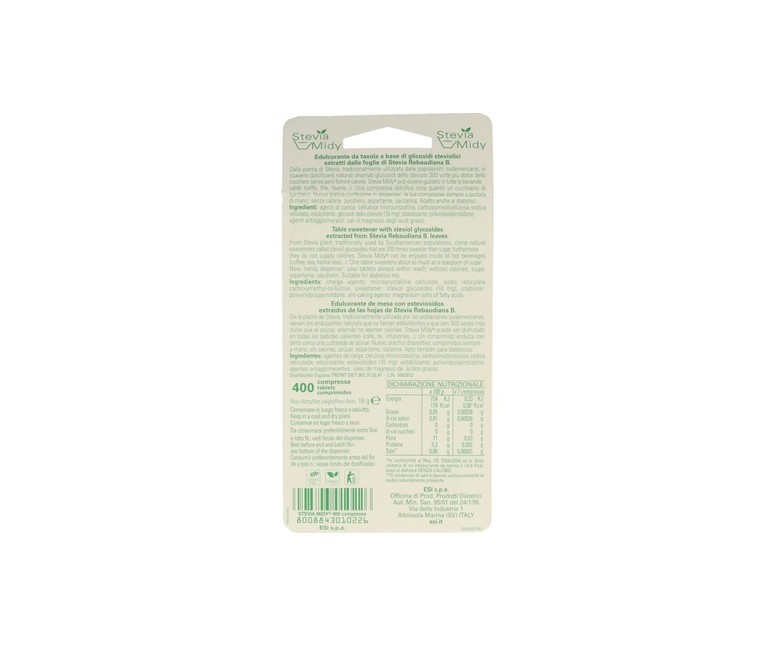 Stevia 60 sobres de 5g ESI