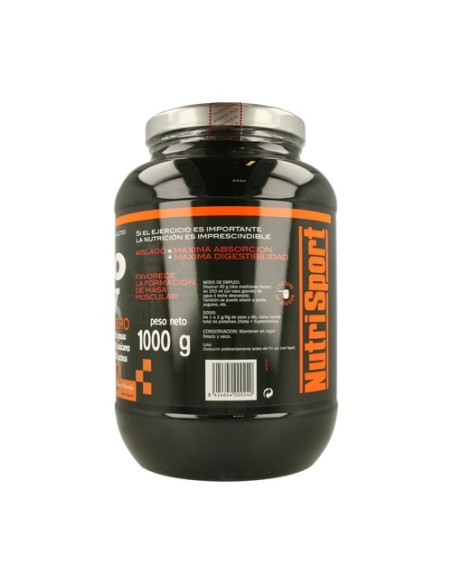 Iso Whey Cero Cero (Sabor Naranja) 1 kg (Naranja) Nutrisport