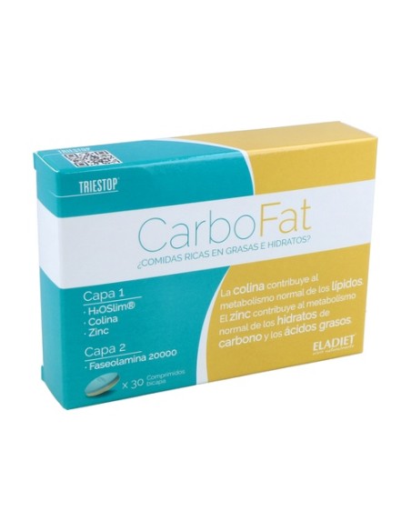 Triestop Carbofat 30 comprimidos Eladiet
