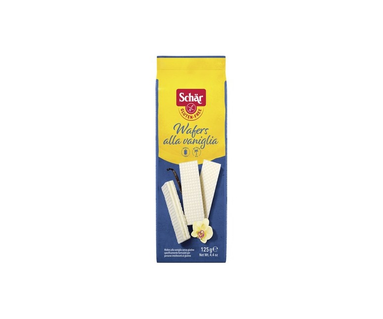 Wafers de vainilla sin gluten 125 g Schär