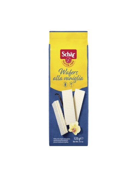 Wafers de vainilla sin gluten 125 g Schär