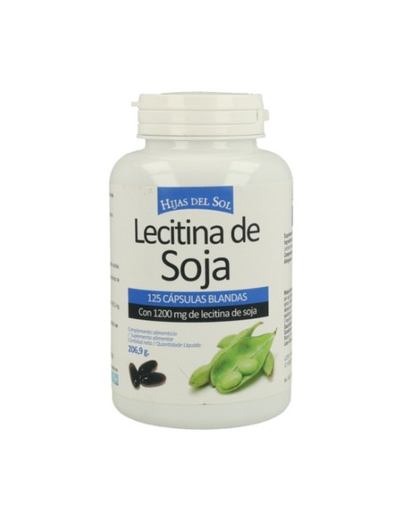 Lecitina de Soja 125 perlas de 1200mg Hijas del Sol