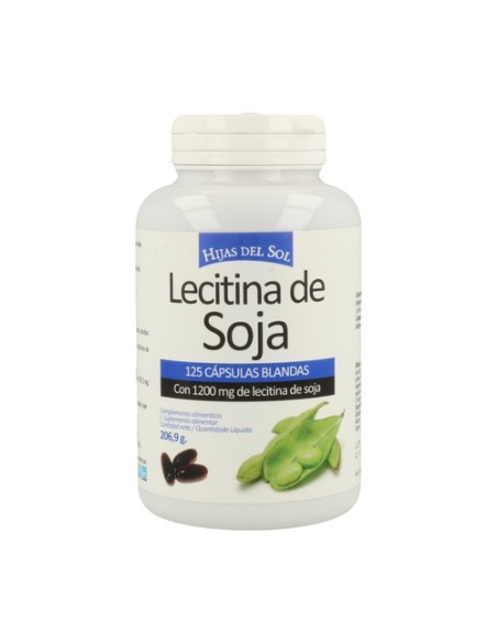 Lecitina de Soja 125 perlas de 1200mg Hijas del Sol