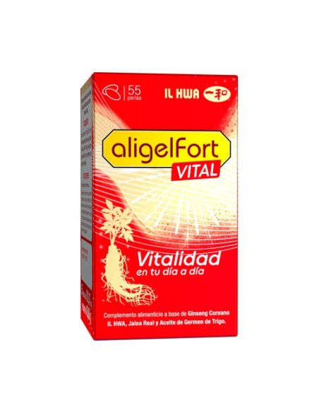 Aligel fort vitalidad 55 perlas de 782.97mg IL HWA