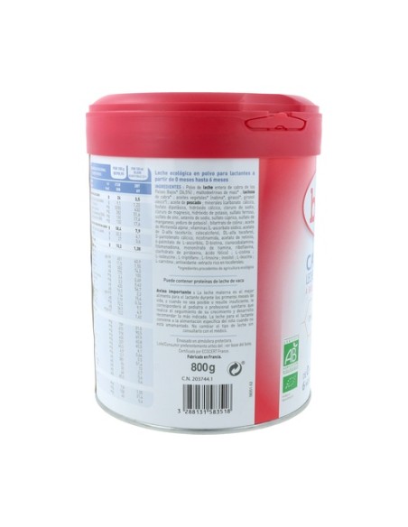 Leche Caprea 1 Bio 0m+ 800 g de polvo Babybio