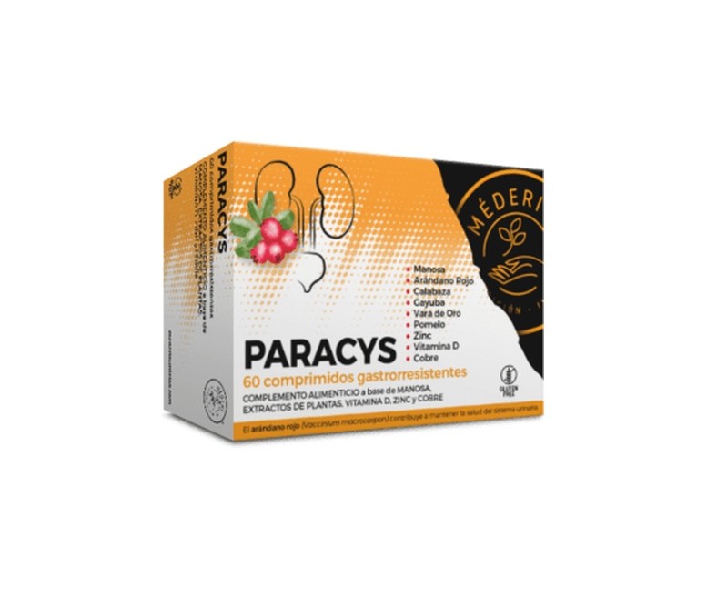 Paracys (sistema urinario) 60 comprimidos de 1300mg Méderi