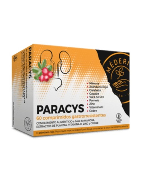 Paracys (sistema urinario) 60 comprimidos de 1300mg Méderi