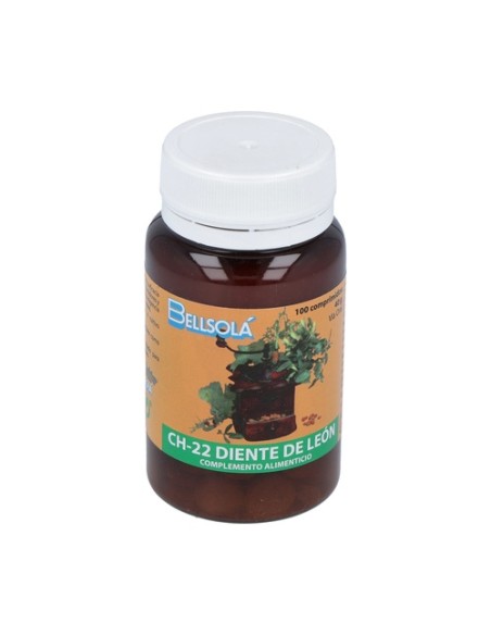Ch22 diente de león hígado y retención de líquidos 100 comprimidos de 400mg Bellsola