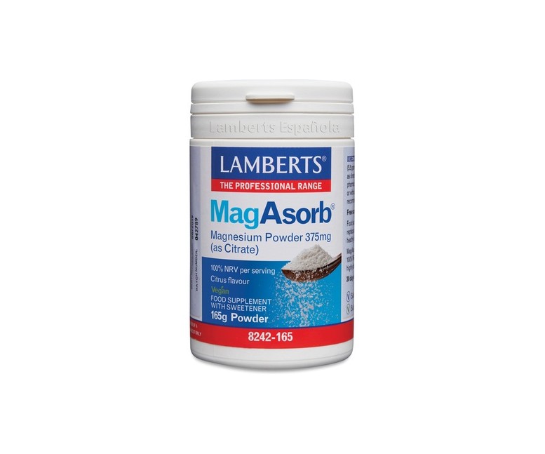 MagAsorb 165 g (Limón) Lamberts