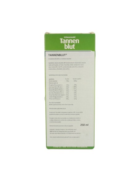Tannenblut Bronquial Jarabe 250 ml Hubner