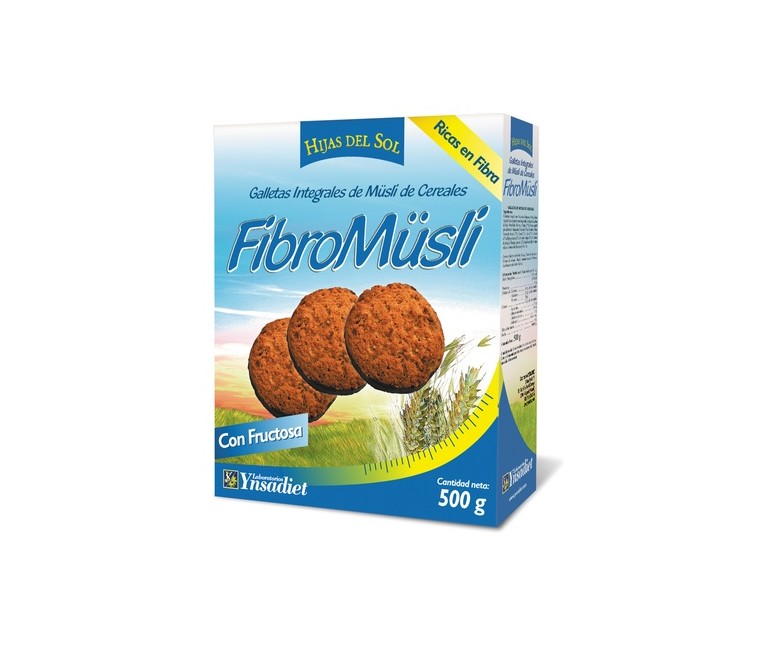 Fibromuesli con muesli de cereales 500 g Ynsadiet