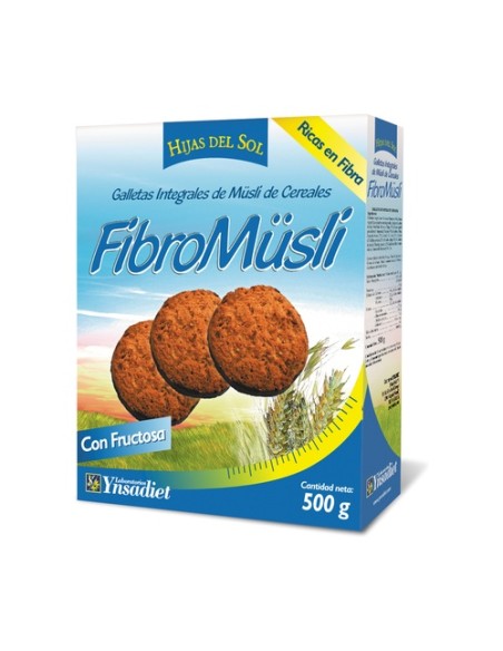 Fibromuesli con muesli de cereales 500 g Ynsadiet