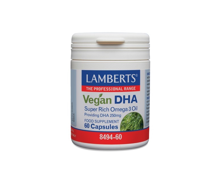 Vegan DHA 250 mg 60 cápsulas Lamberts