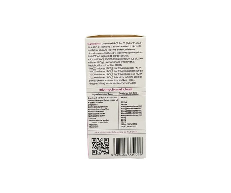 HarmonyFem 60 cápsulas vegetales Inmunelab