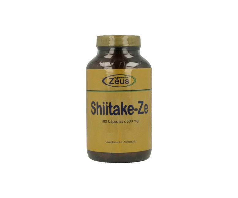 Shiitake-Ze 180 cápsulas de 500mg Zeus