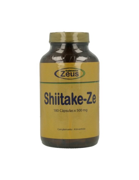 Shiitake-Ze 180 cápsulas de 500mg Zeus