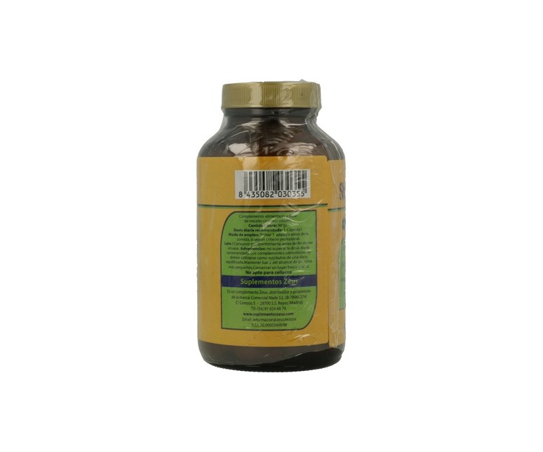 Shiitake-Ze 180 cápsulas de 500mg Zeus