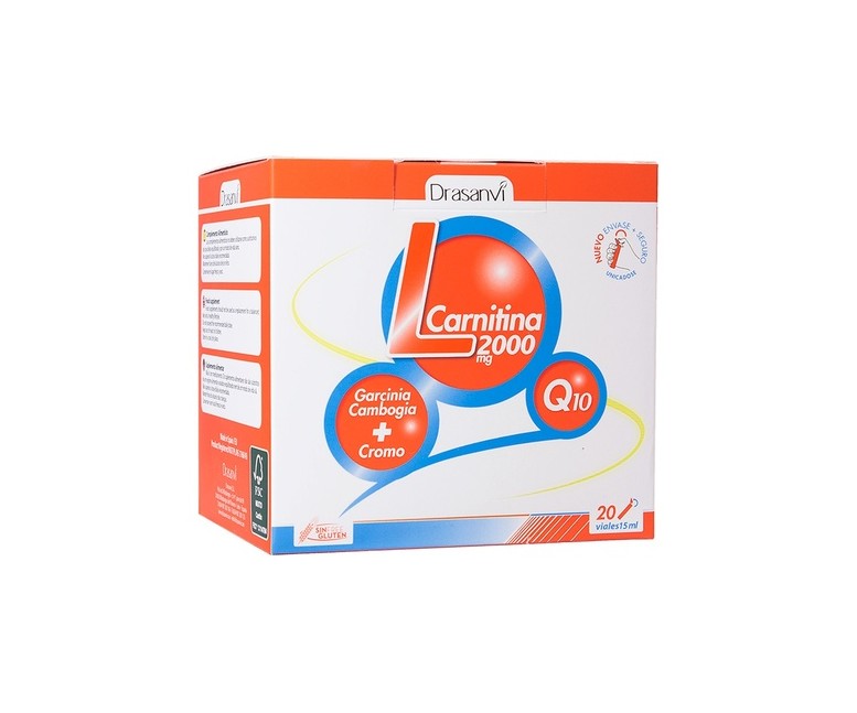 L-Carnitina 20 viales de 15ml Drasanvi