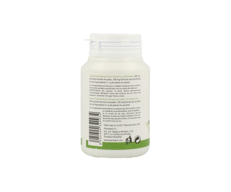 Diente De León 90 comprimidos de 550mg Plantapol
