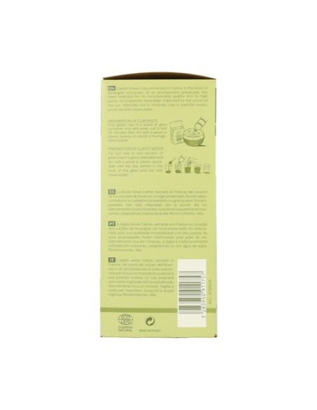 Arcilla Verde Superfina 1 kg de polvo Cattier
