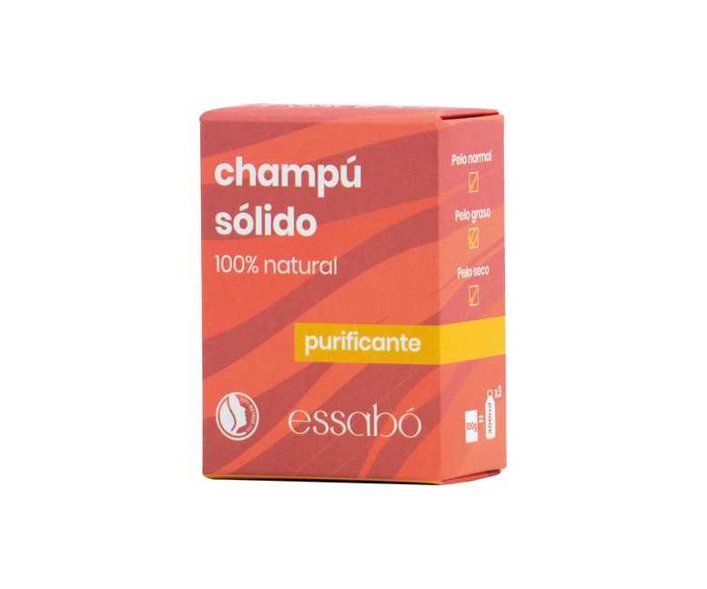 Champú sólido purificante 100 g (Granada) Essabo