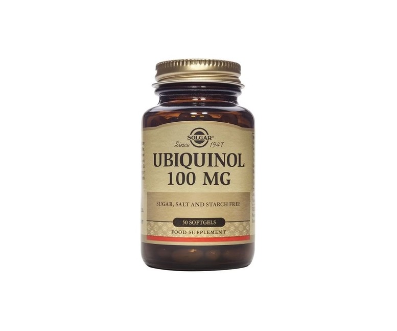 Ubiquinol 50 cápsulas de 100mg Solgar